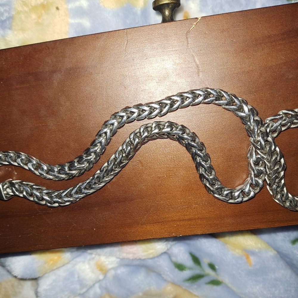 Mens sterling silver chain